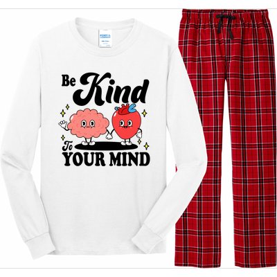 Be Kind To Your Mind Mental Health Awareness Long Sleeve Pajama Set