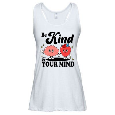 Be Kind To Your Mind Mental Health Awareness Ladies Essential Flowy Tank