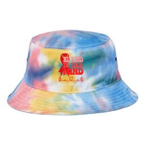 Be Kind To Your Mind Red Ribbon Week Free Tie Dye Newport Bucket Hat