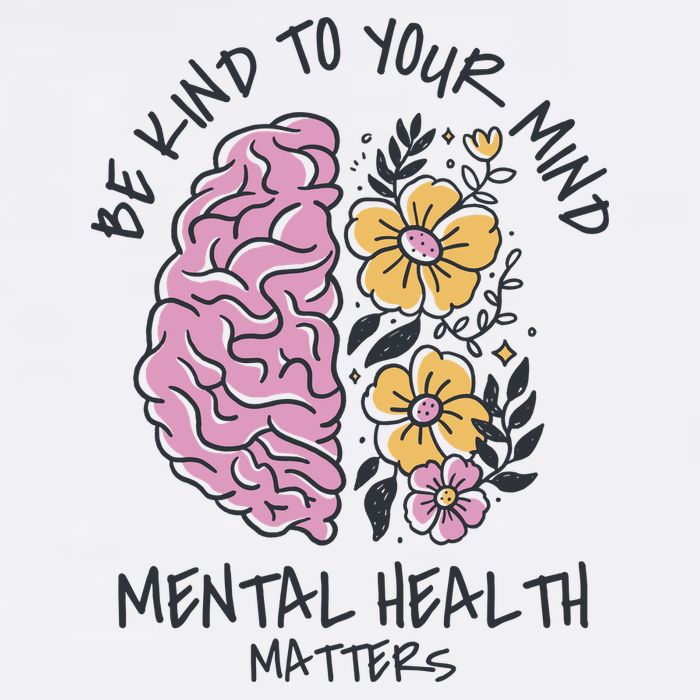 Be Kind To Your Mind Mental Health Matters Baby Bodysuit