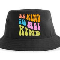 Be Kind To All Kind Quote Retro Sustainable Bucket Hat
