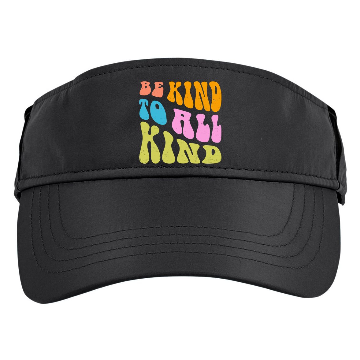 Be Kind To All Kind Quote Retro Adult Drive Performance Visor