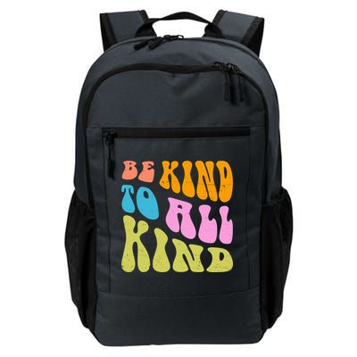 Be Kind To All Kind Quote Retro Backpack