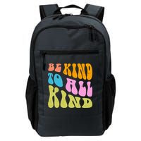 Be Kind To All Kind Quote Retro Backpack