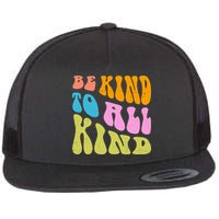 Be Kind To All Kind Quote Retro Flatbill Hat