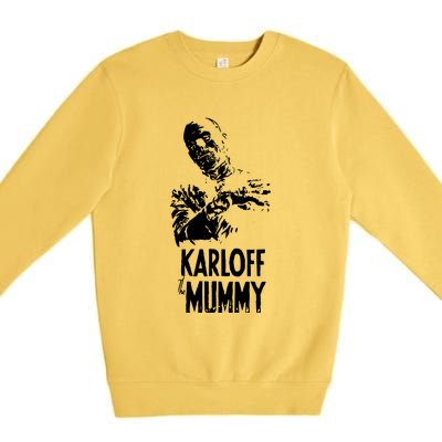 Boris Karloff The Mummy Premium Crewneck Sweatshirt