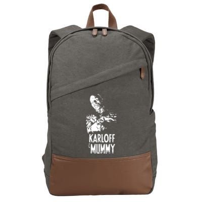 Boris Karloff The Mummy Cotton Canvas Backpack