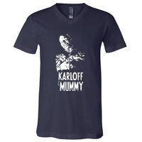 Boris Karloff The Mummy V-Neck T-Shirt