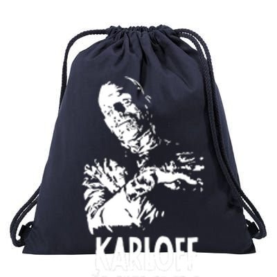 Boris Karloff The Mummy Drawstring Bag