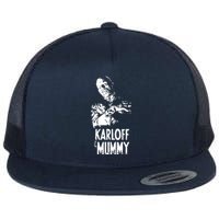 Boris Karloff The Mummy Flat Bill Trucker Hat