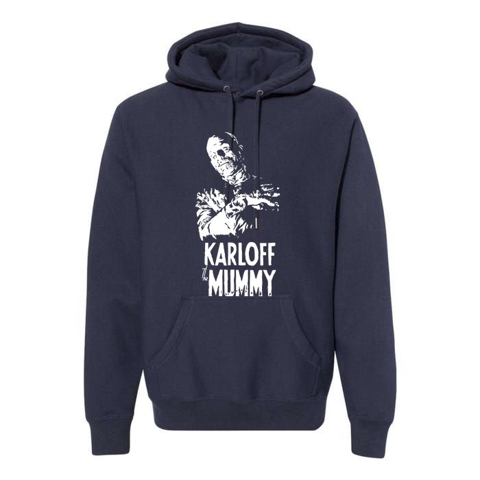 Boris Karloff The Mummy Premium Hoodie