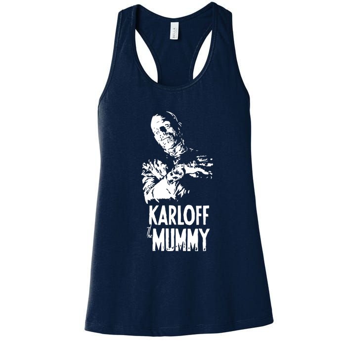 Boris Karloff The Mummy Women's Racerback Tank