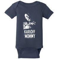 Boris Karloff The Mummy Baby Bodysuit