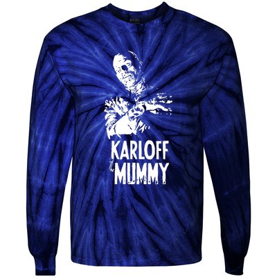 Boris Karloff The Mummy Tie-Dye Long Sleeve Shirt