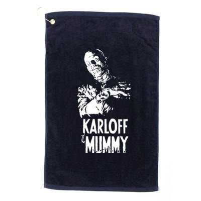 Boris Karloff The Mummy Platinum Collection Golf Towel