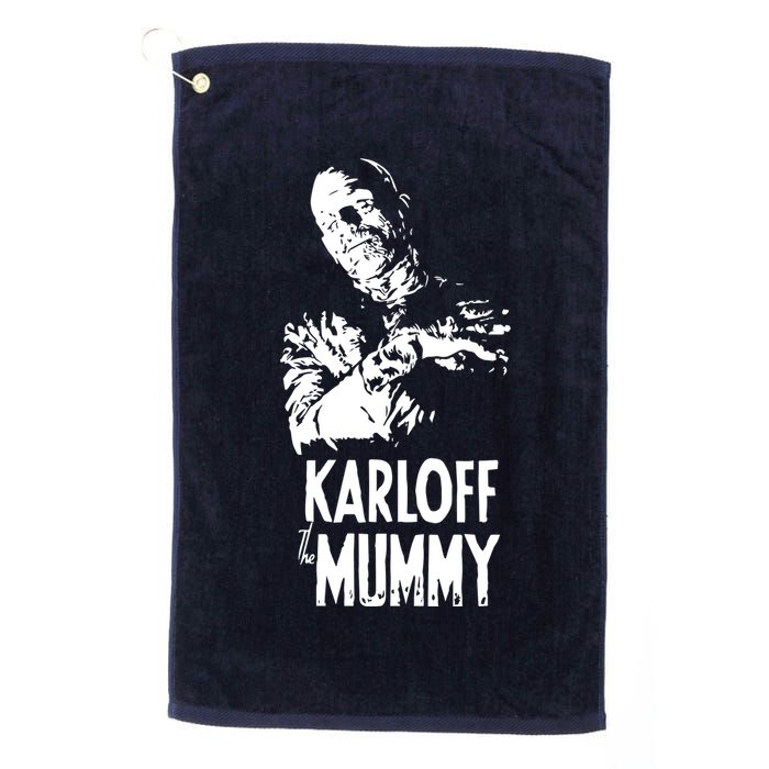 Boris Karloff The Mummy Platinum Collection Golf Towel