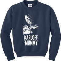 Boris Karloff The Mummy Kids Sweatshirt