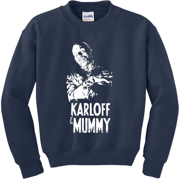 Boris Karloff The Mummy Kids Sweatshirt