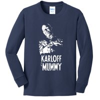 Boris Karloff The Mummy Kids Long Sleeve Shirt