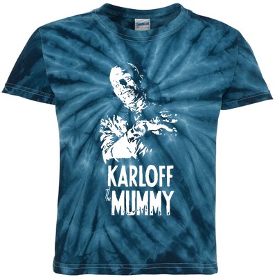 Boris Karloff The Mummy Kids Tie-Dye T-Shirt