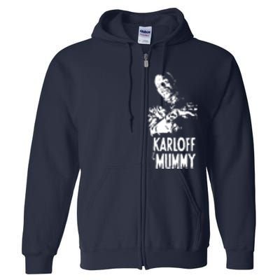 Boris Karloff The Mummy Full Zip Hoodie