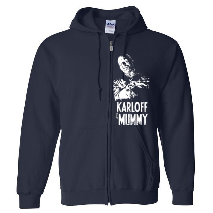 Boris Karloff The Mummy Full Zip Hoodie