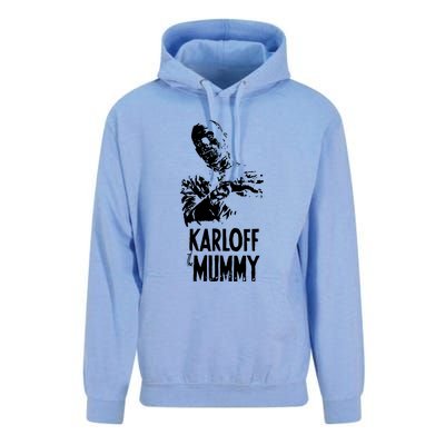 Boris Karloff The Mummy Unisex Surf Hoodie