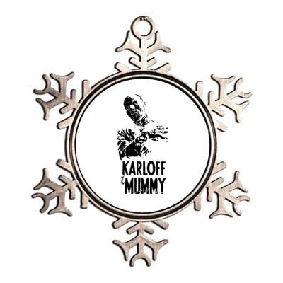 Boris Karloff The Mummy Metallic Star Ornament