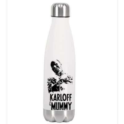 Boris Karloff The Mummy Stainless Steel Insulated Water Bottle