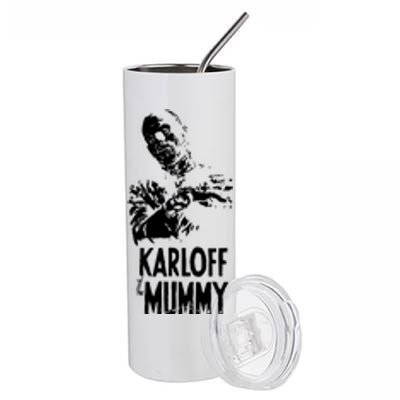 Boris Karloff The Mummy Stainless Steel Tumbler