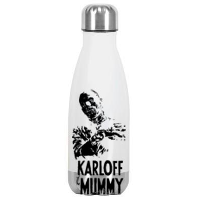 Boris Karloff The Mummy Stainless Steel Insulated Water Bottle