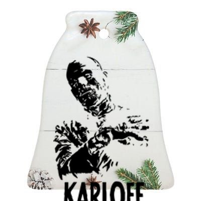 Boris Karloff The Mummy Ceramic Bell Ornament