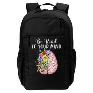 Be Kind To Your Mind Mental Health Awareness Month Daily Commute Backpack