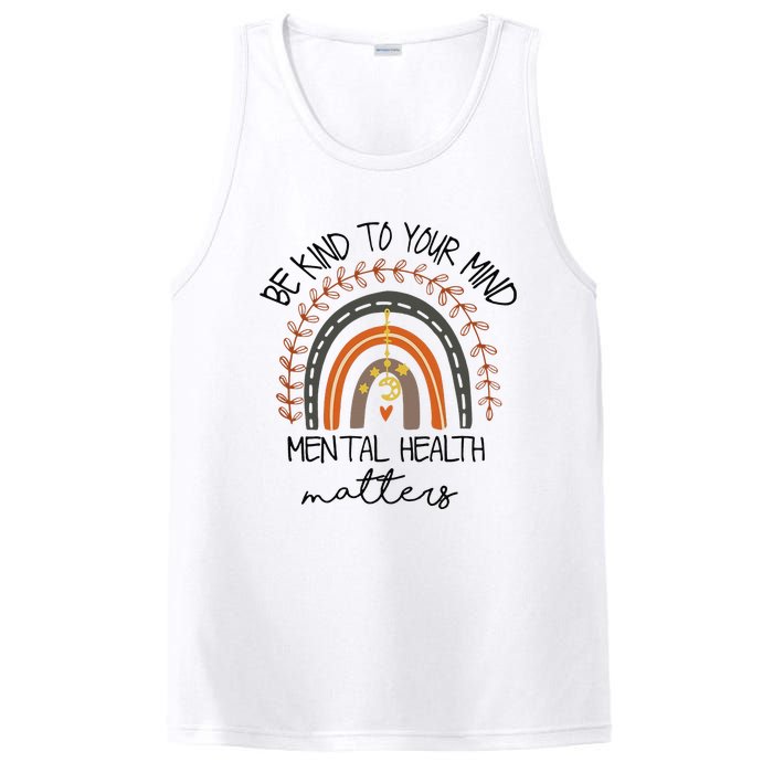 Be Kind To Your Mind Mental Health Matters Autism Awareness PosiCharge Competitor Tank