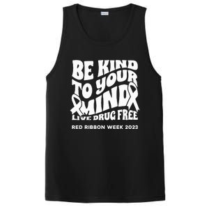 Be Kind To Your Mind Red Ribbon Week Drug Free PosiCharge Competitor Tank