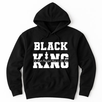 Black King The Most Powerful Piece In The Game Black History Hoodie