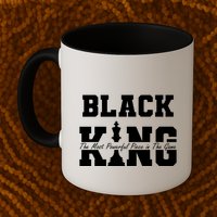 Black King The Most Powerful Piece In The Game Black History Mug