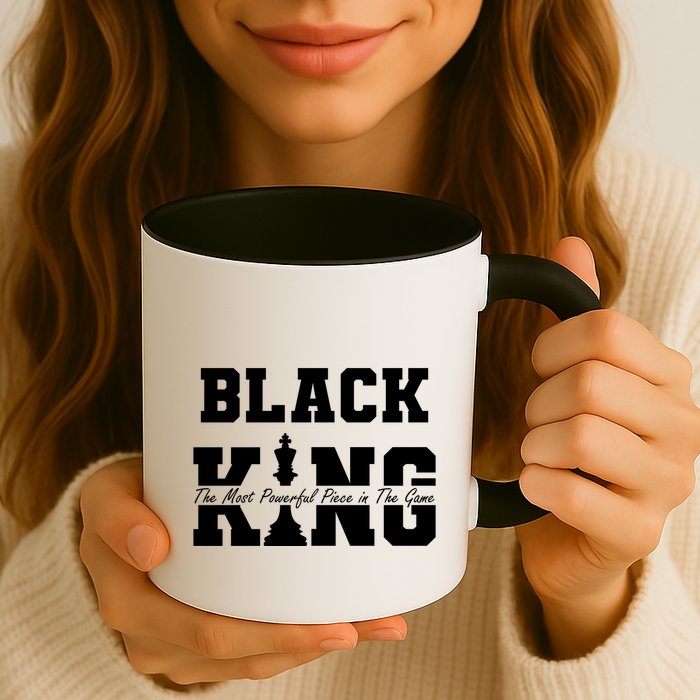 Black King The Most Powerful Piece In The Game Black History Mug