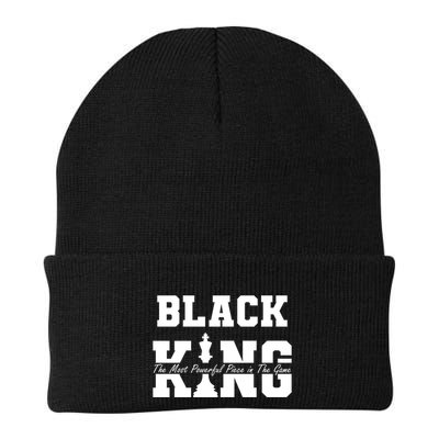 Black King The Most Powerful Piece In The Game Black History Beanie