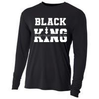 Black King The Most Powerful Piece In The Game Black History Cooling Performance Long Sleeve Crew