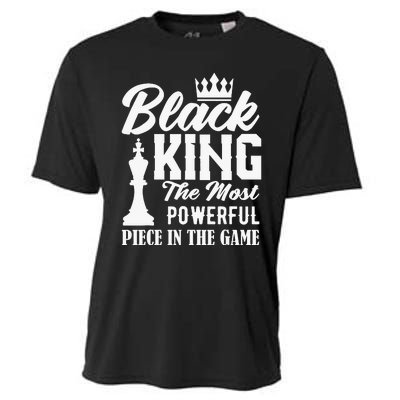 Black King The Most Powerful Piece in The Game Cooling Performance Crew T-Shirt