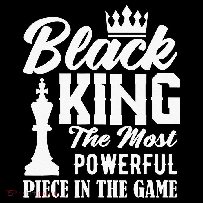 Black King The Most Powerful Piece in The Game 16 in Basic Backpack