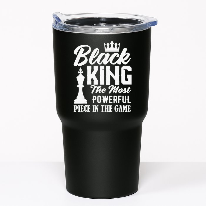Black King The Most Powerful Piece in The Game Tumbler