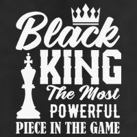 Black King The Most Powerful Piece in The Game Tumbler