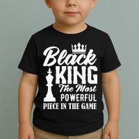 Black King The Most Powerful Piece in The Game Toddler T-Shirt