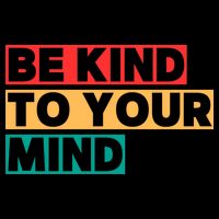 Be Kind To Your Mind Mental Health Awareness Drawstring Bag