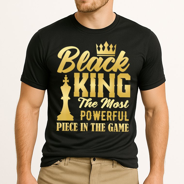 Black King The Most Powerful Piece in The Game Performance Shirt