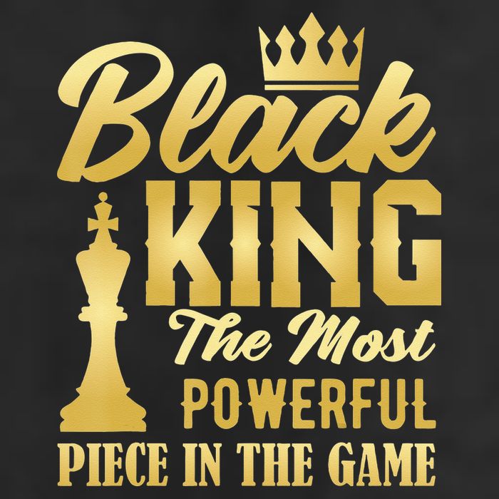 Black King The Most Powerful Piece in The Game Tumbler