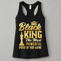 Black King The Most Powerful Piece in The Game Womens Tank Top