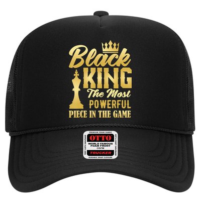 Black King The Most Powerful Piece in The Game Trucker Hat
